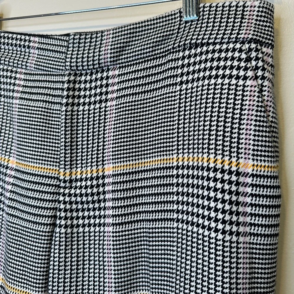 BP | Glen Check Plaid Retro Vibes Dark Academia Slacks Classic Trousers Pants - Picture 6 of 13